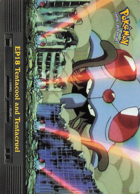 EP18 Tentacool and Tentacruel- Topps