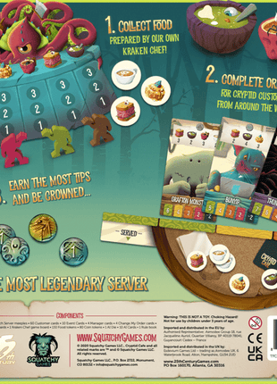 Cryptid Cafe Board Game