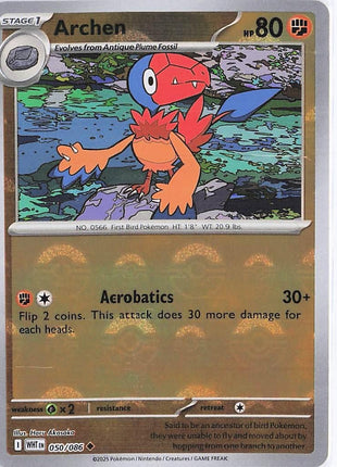 Archen 050/086 (Pokeball)
