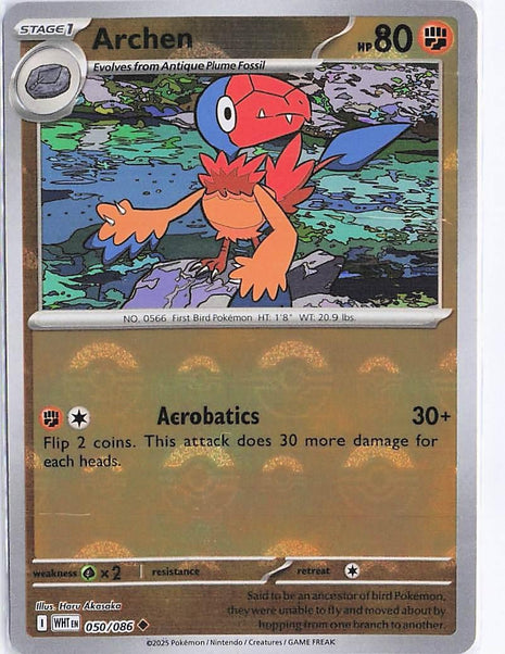 Archen 050/086 (Pokeball)