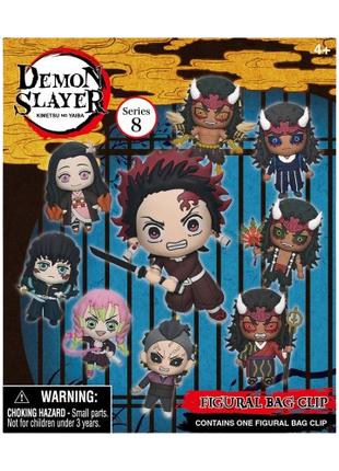 Demon Slayer - Series 8: 3D Character Bag Clip Blind Bag