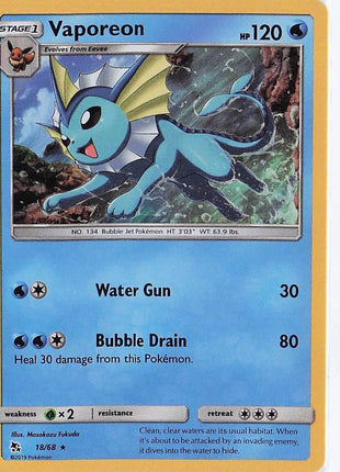 Vaporeon 18/68 (H)