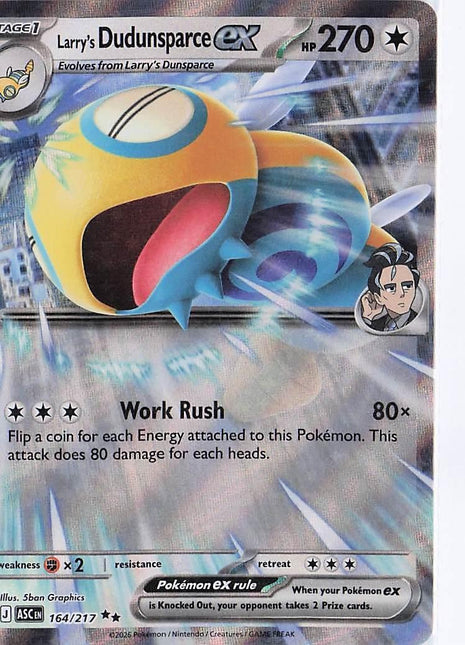 Larry’s Dudunsparce ex 164/217