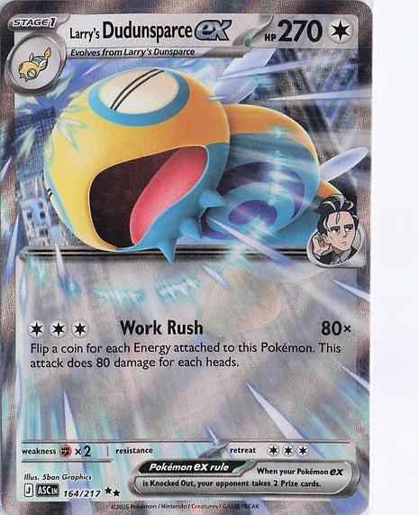 Larry’s Dudunsparce ex 164/217