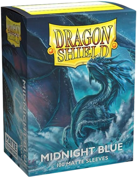 Dragon Shield - Midnight Blue Matte Sleeves (100)