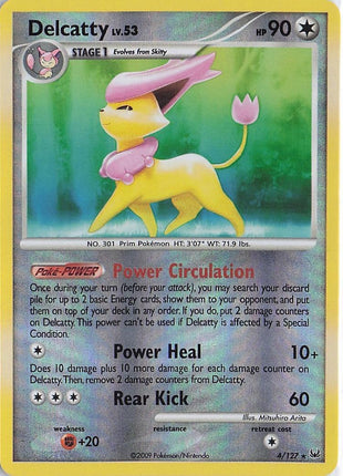 Delcatty LV.53 4/127 (RH)