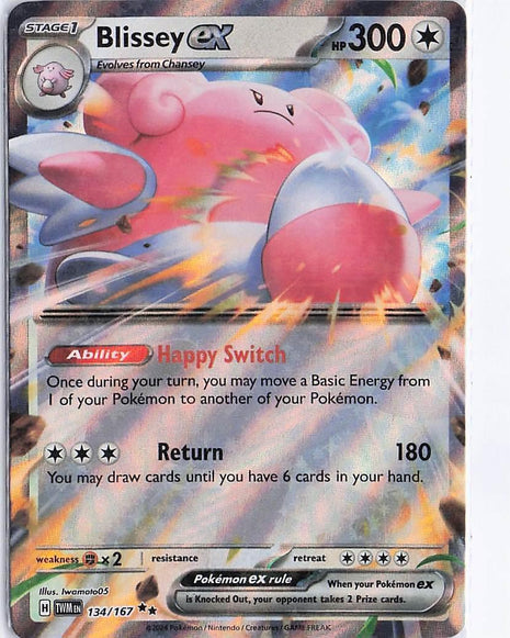 Blissey ex 134/167