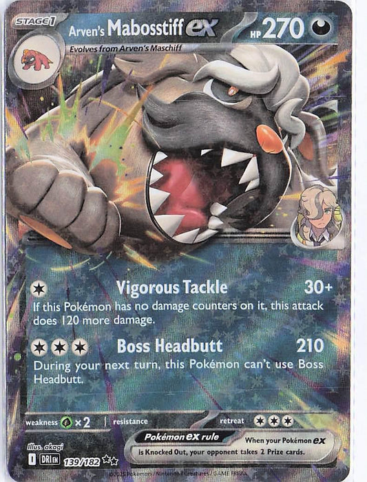 Arven’s Mabosstiff ex 139/182