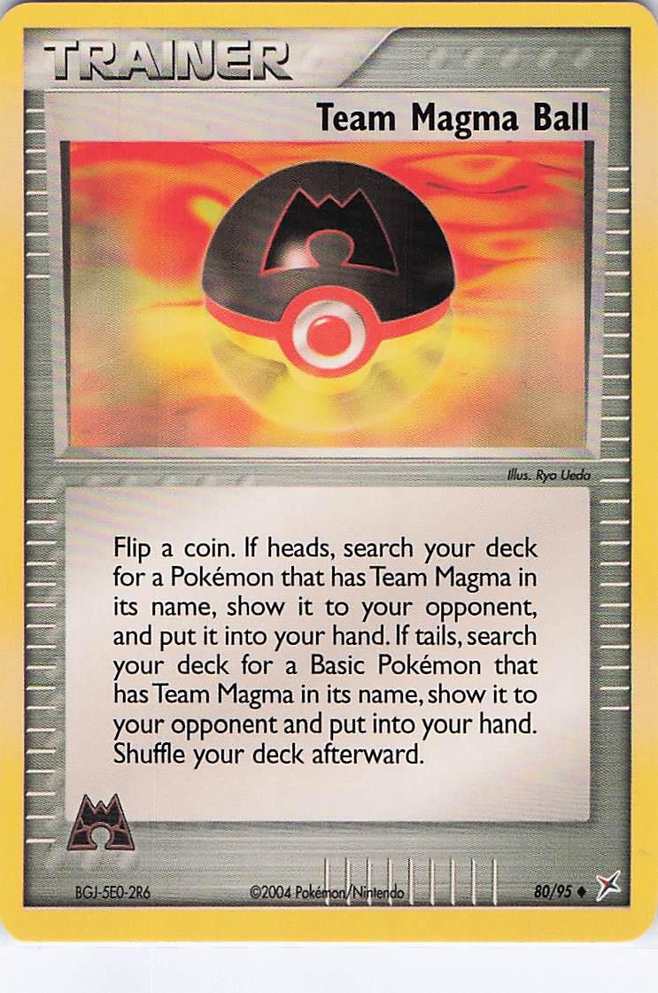 Team Magma Ball 80/95