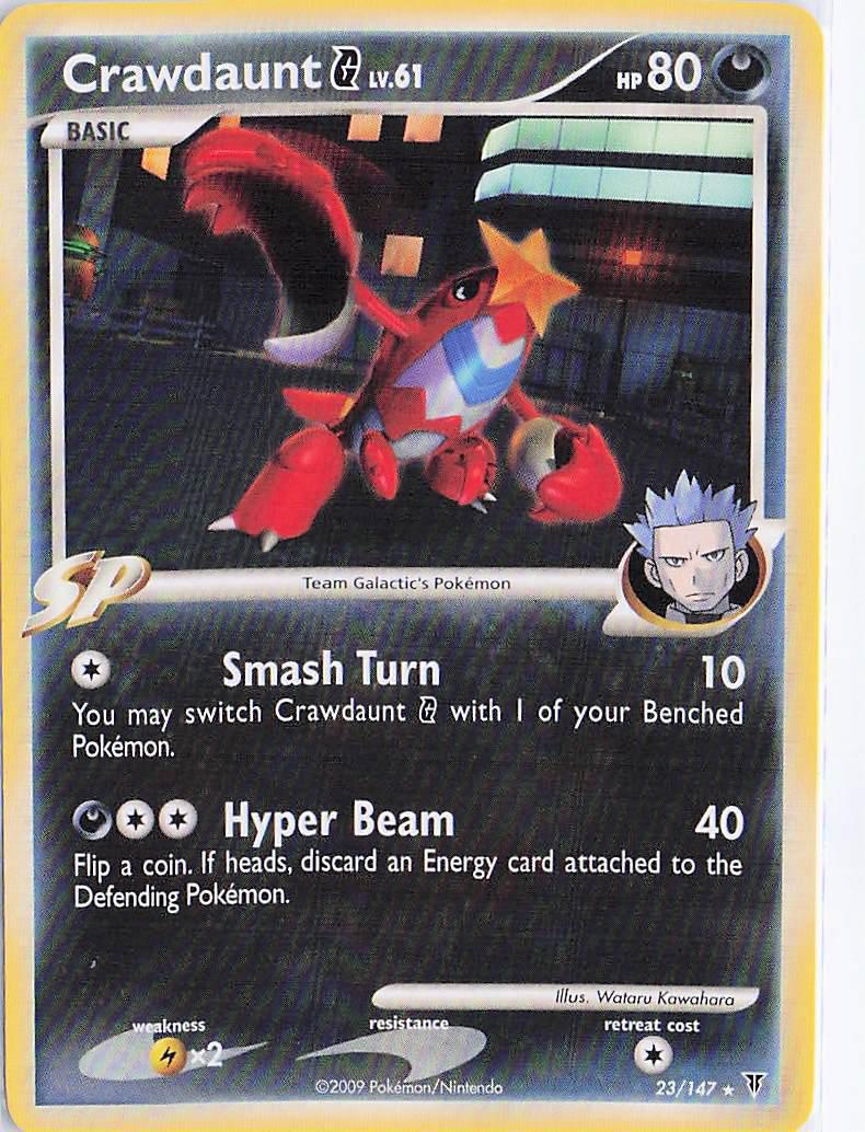 Crawdaunt LV.61 23/147