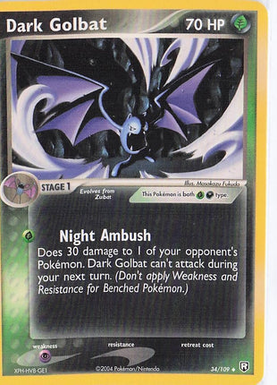 Dark Golbat 34/109