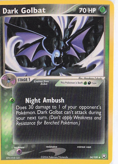Dark Golbat 34/109