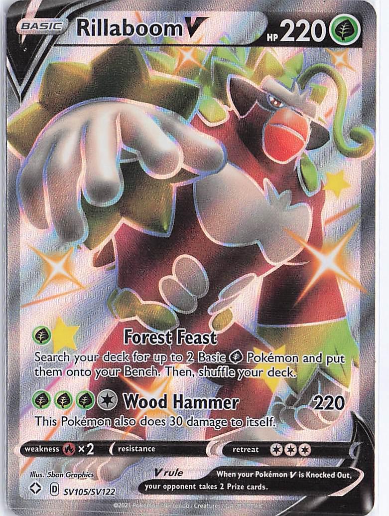 Rillaboom V SV105/SV122