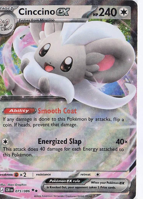 Cinccino ex 073/086