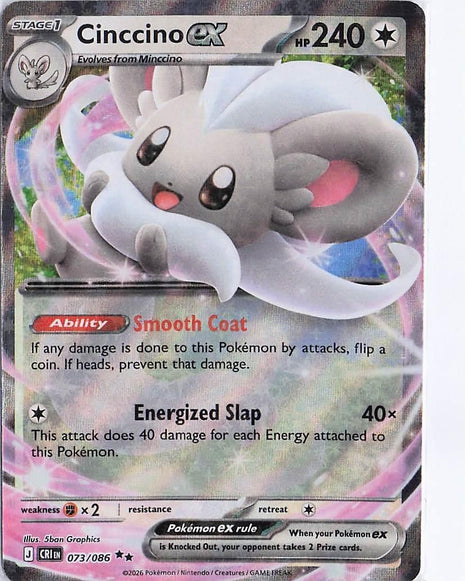 Cinccino ex 073/086