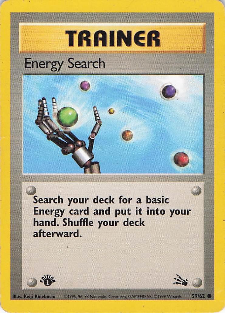 Energy Search 59/62 (1st)