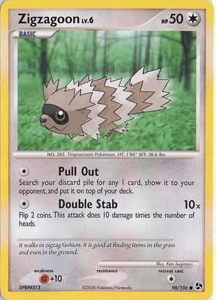 Zigzagoon LV.6 96/106 (D)