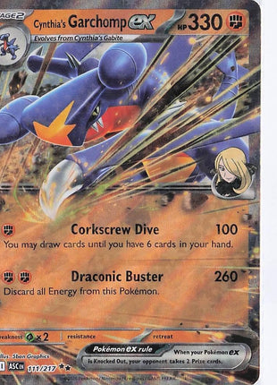 Cynthia’s Garchomp ex 111/217