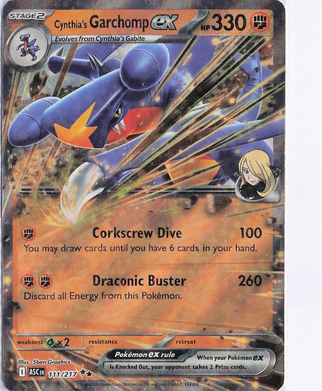 Cynthia’s Garchomp ex 111/217