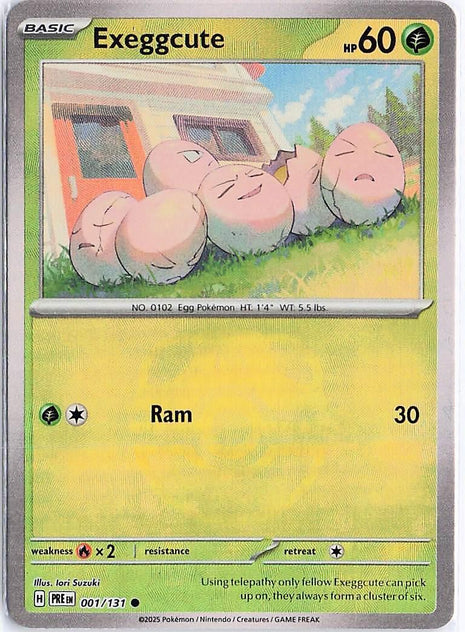 Exeggcute 001/131 (Masterball Holo)