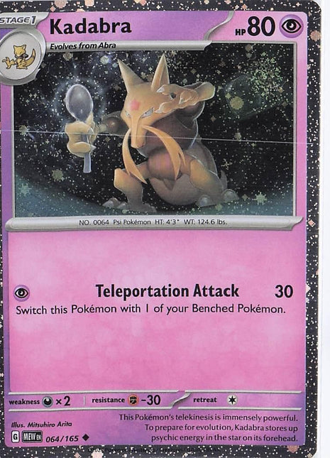 Kadabra 064/165 (Cosmic Holo)