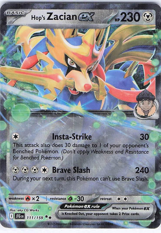 Hop’s Zacian ex 111/159