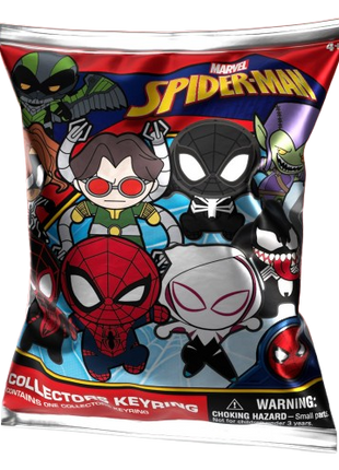 Marvel - Spider-Man Classic 3D Character Bag Clip Blind Bag