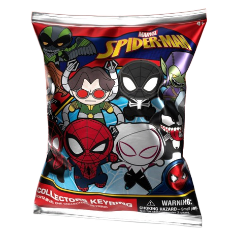 Marvel - Spider-Man Classic 3D Character Bag Clip Blind Bag