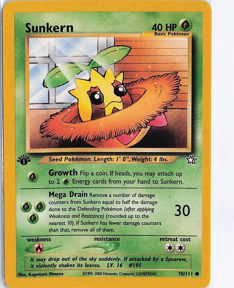 Sunkern 78/111 (1st)