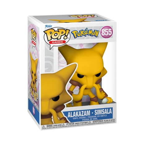 Pokemon - Alakazam #855 Funko Pop!