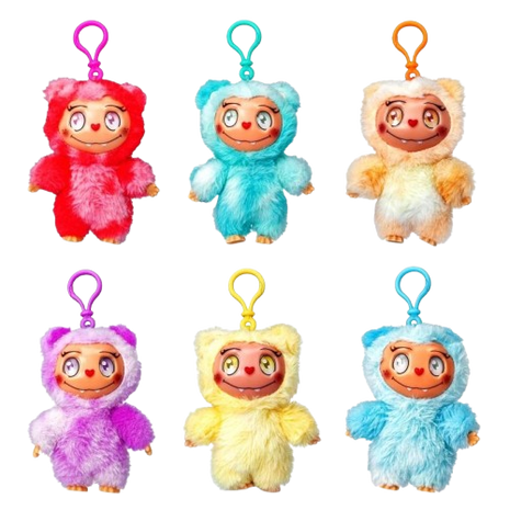 Luv-a-Boos - Fluffy Monster Plush Bag Clip