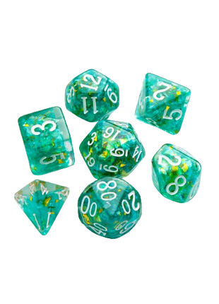Gamegenic - Mint Candy-Like Series RPG Dice Set