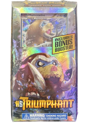Pokemon - Heart Gold & Soul Silver: Mamoswine Theme Deck With Booster Pack