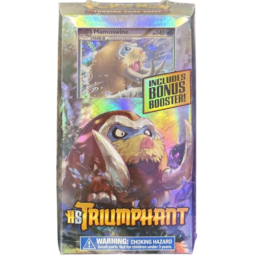 Pokemon - Heart Gold & Soul Silver: Mamoswine Theme Deck With Booster Pack