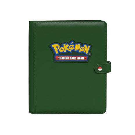 Pokemon - Ultra Pro: Premium Green Snap Binder
