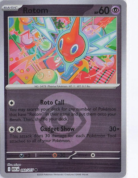 Rotom 092/217 (Energy Holo)