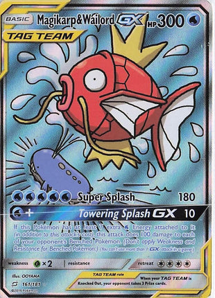 Magikarp & Wailord GX 161/181