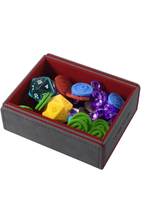 Gamegenic -  Grey/Red Token Keep