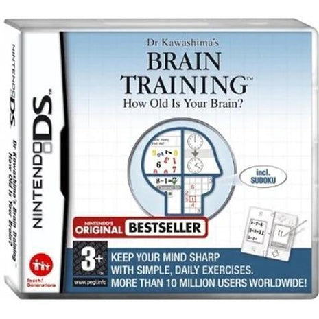 Dr Kawashima’s Brain Training: How Old Is Your Brain? (DS) - Preowned