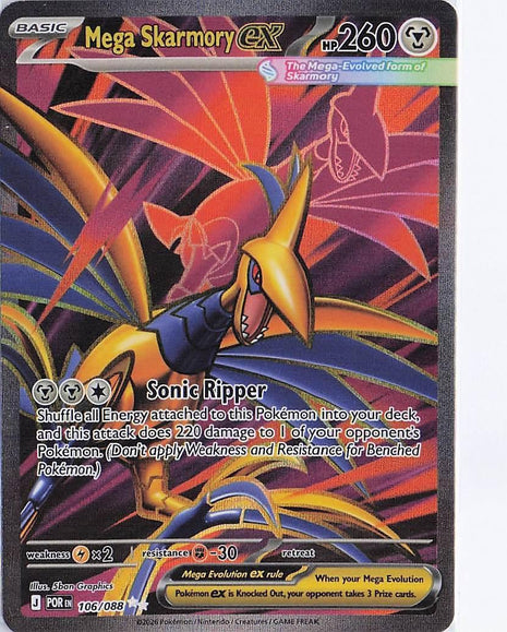Mega Skarmory ex 106/088