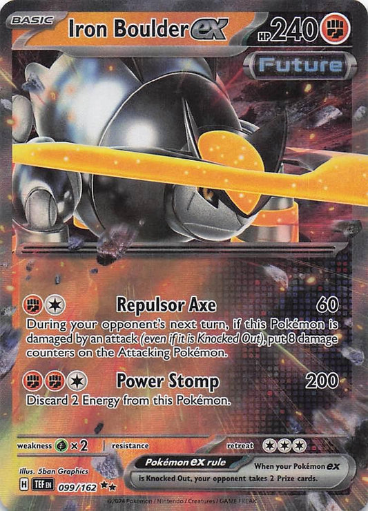 Iron Boulder ex 099/162