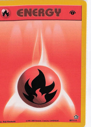 Basic Fire Energy 107/111 (1st)