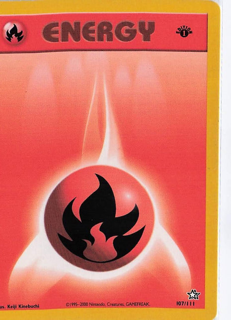 Basic Fire Energy 107/111 (1st)