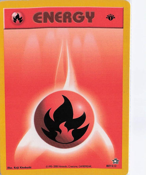 Basic Fire Energy 107/111 (1st)