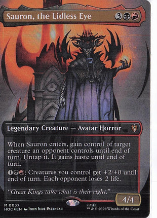 Sauron, the Lidless Eye M0037 (Foil)