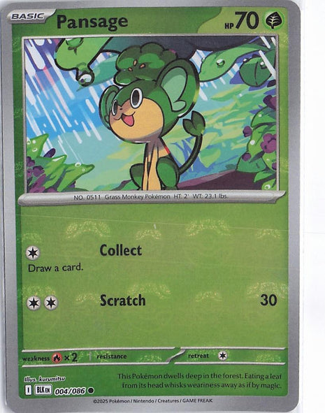 Pansage 004/086 (Master Ball)