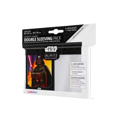 Gamegenic Star Wars: Unlimited Double Sleeving Pack - Darth Vader
