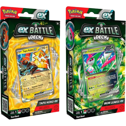 Pokemon - Iron Leaves / Tapu Koko ex Battle Deck