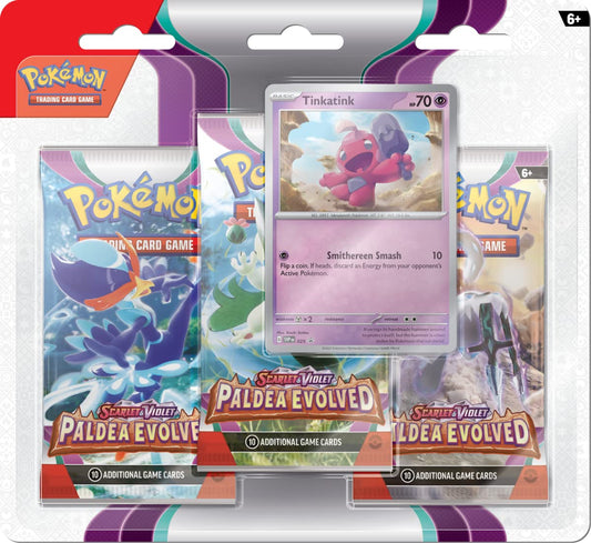 Pokemon - Paldea Evolved 3 Pack Blister