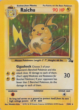 Raichu 14/62 (H)
